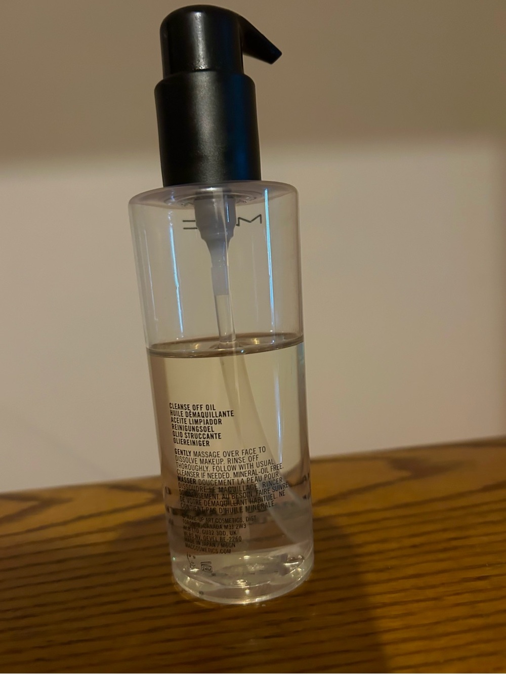 MAC Cosmetics Makeup Remover Oil- (2/3 bottle left) price drop below - Picture 2 of 2